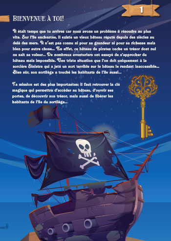 Chasse au trésor PDF sur les pirates